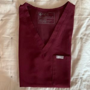 Burgundy Figs Scrub Set